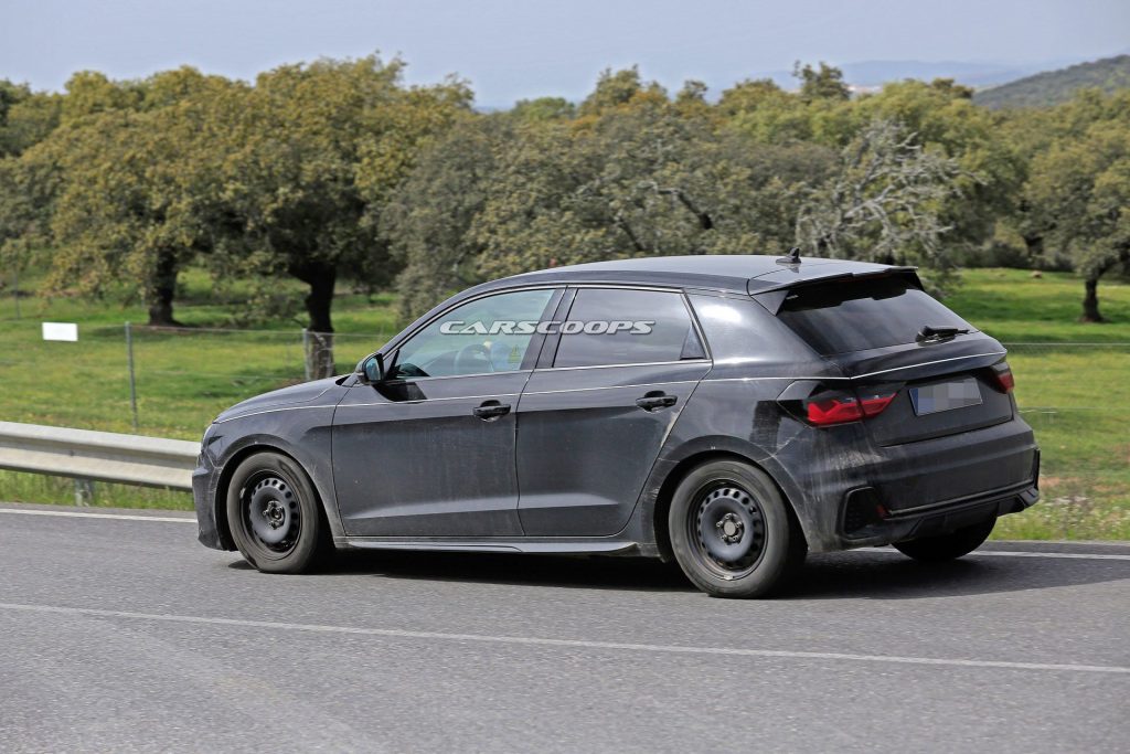 2019 Audi A1 Shows Its Aggressive New Face In Latest Spy Photos | Carscoops