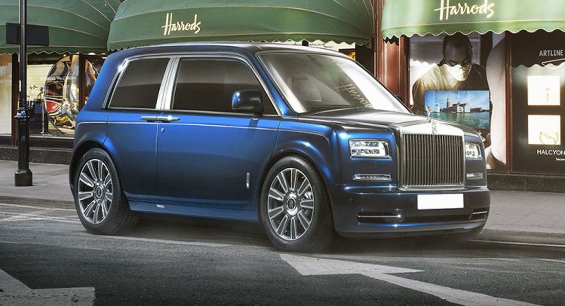 2018 Rolls Royce SUV - Rendered