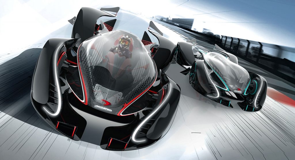  Futuristic McLaren Racer Is Absurdly Awesome