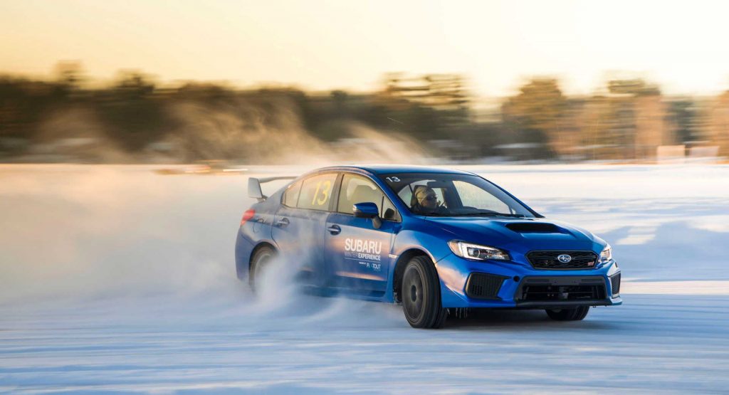 Subaru WRX STI Drifting How To Channel Your Inner Rally Driver At Subaru’s Winter Experience