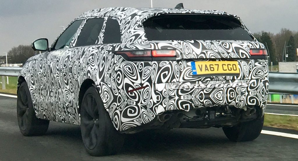  U Spy: Range Rover Velar SVR Hiding Its True Shape