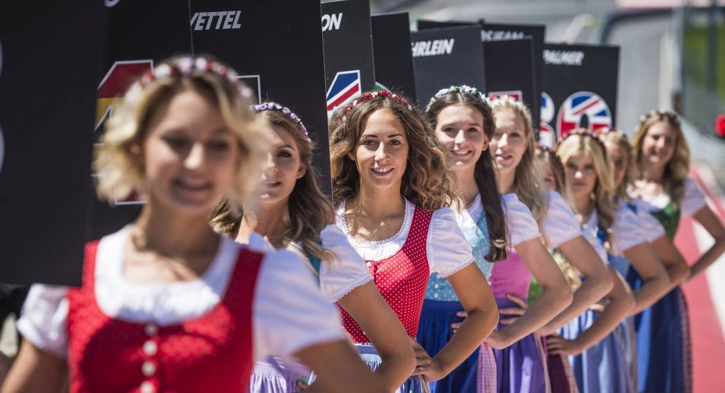  Grid Girls Will Still Feature At Some F1 Grands Prix After All