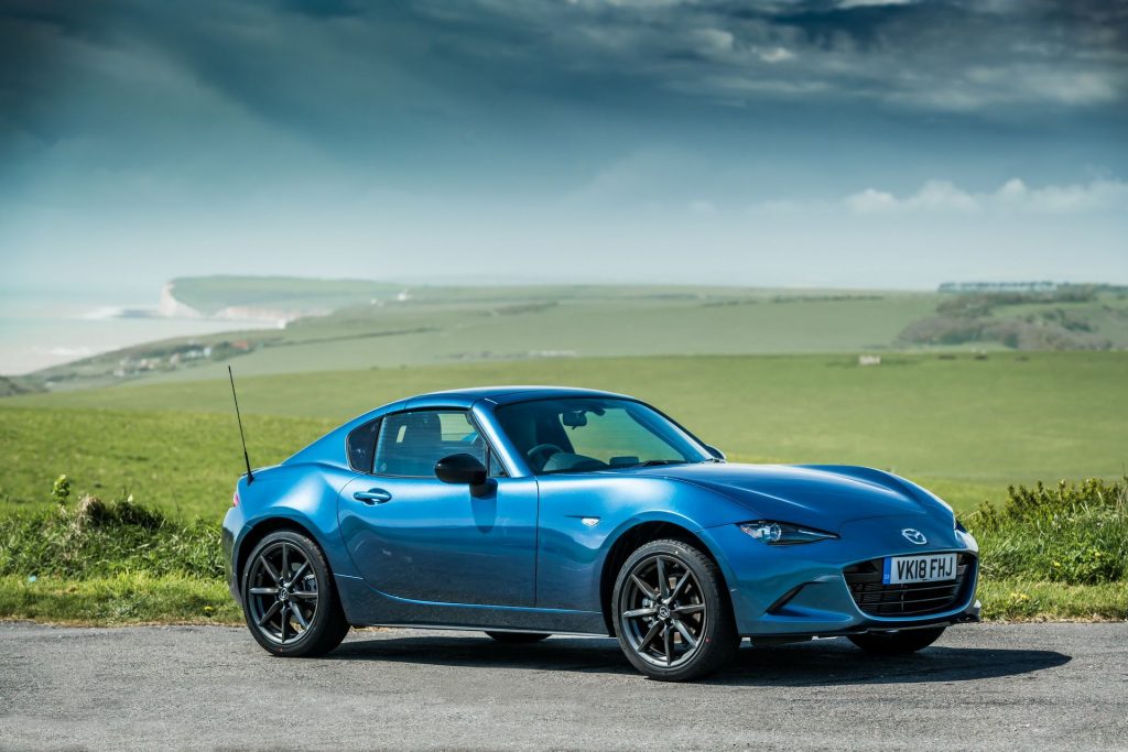 Mazda MX-5 RF Sport Black On Sale In UK Next Month, Costs £25,695 ...