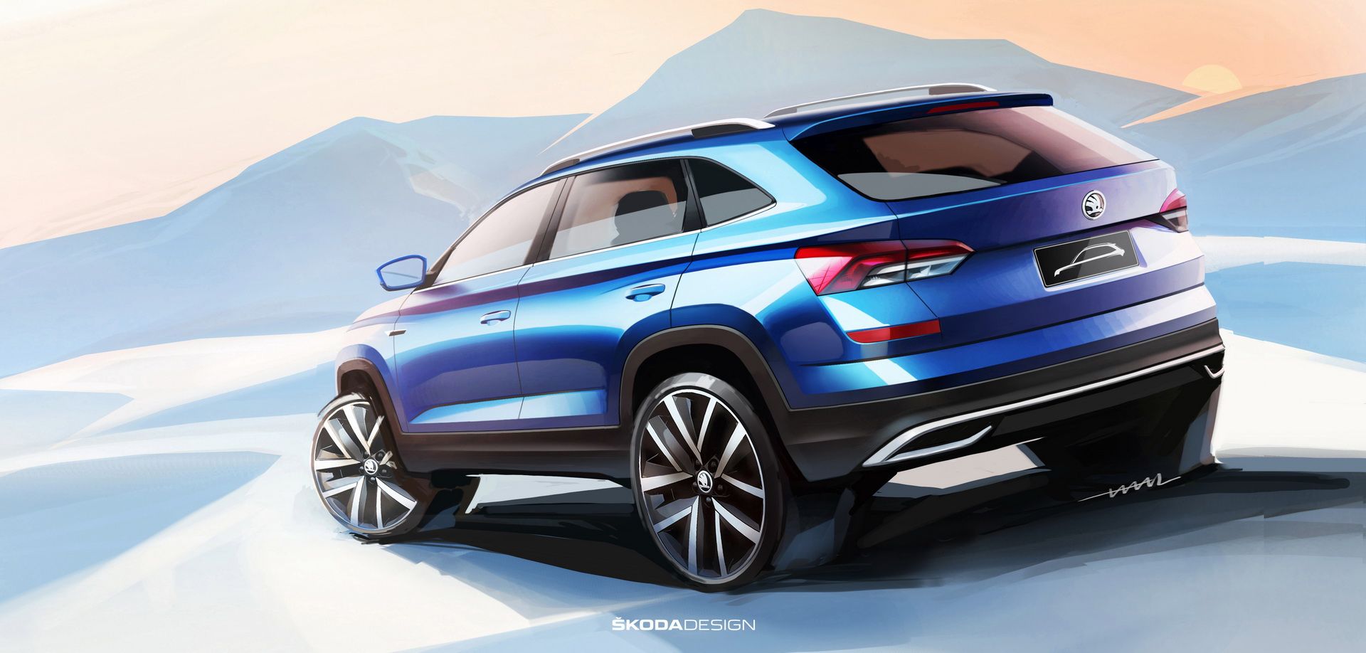 2018 - [Skoda] Kamiq - Page 3 Skoda-kamiq-first-official-sketches-2