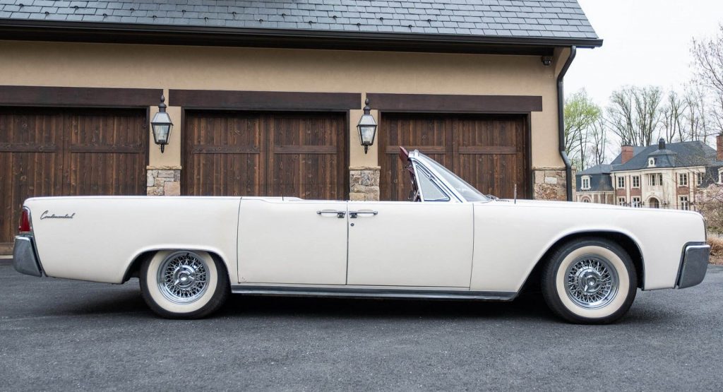  Bid On This 1963 Lincoln Continental Convertible And Take Your Entourage For A Drive