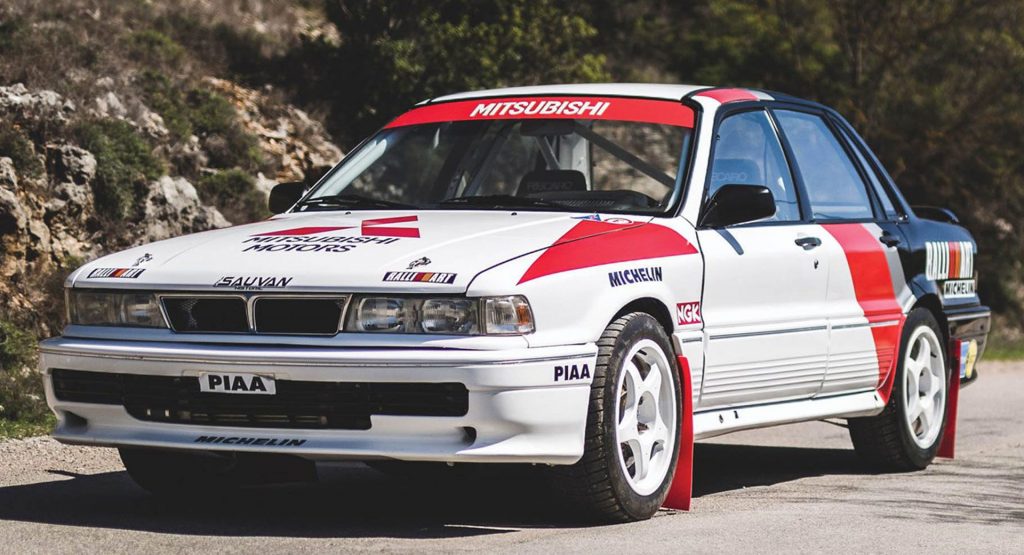  Relive Mitsubishi’s Glory Days In This 1990 Galant VR-4 Group A Rally Car