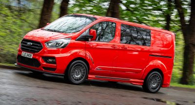 Rally-Inspired MS-RT Ford Transit Custom Is Soccer Dad’s Van | Carscoops