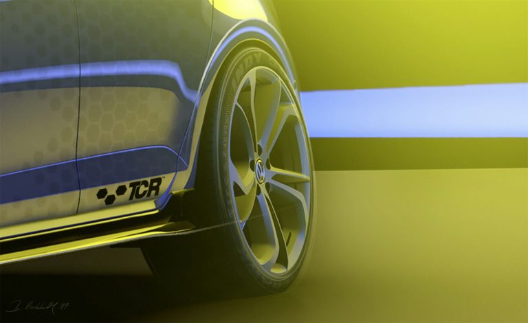 Road-Legal Volkswagen Golf GTI TCR Teased With 290PS | Carscoops