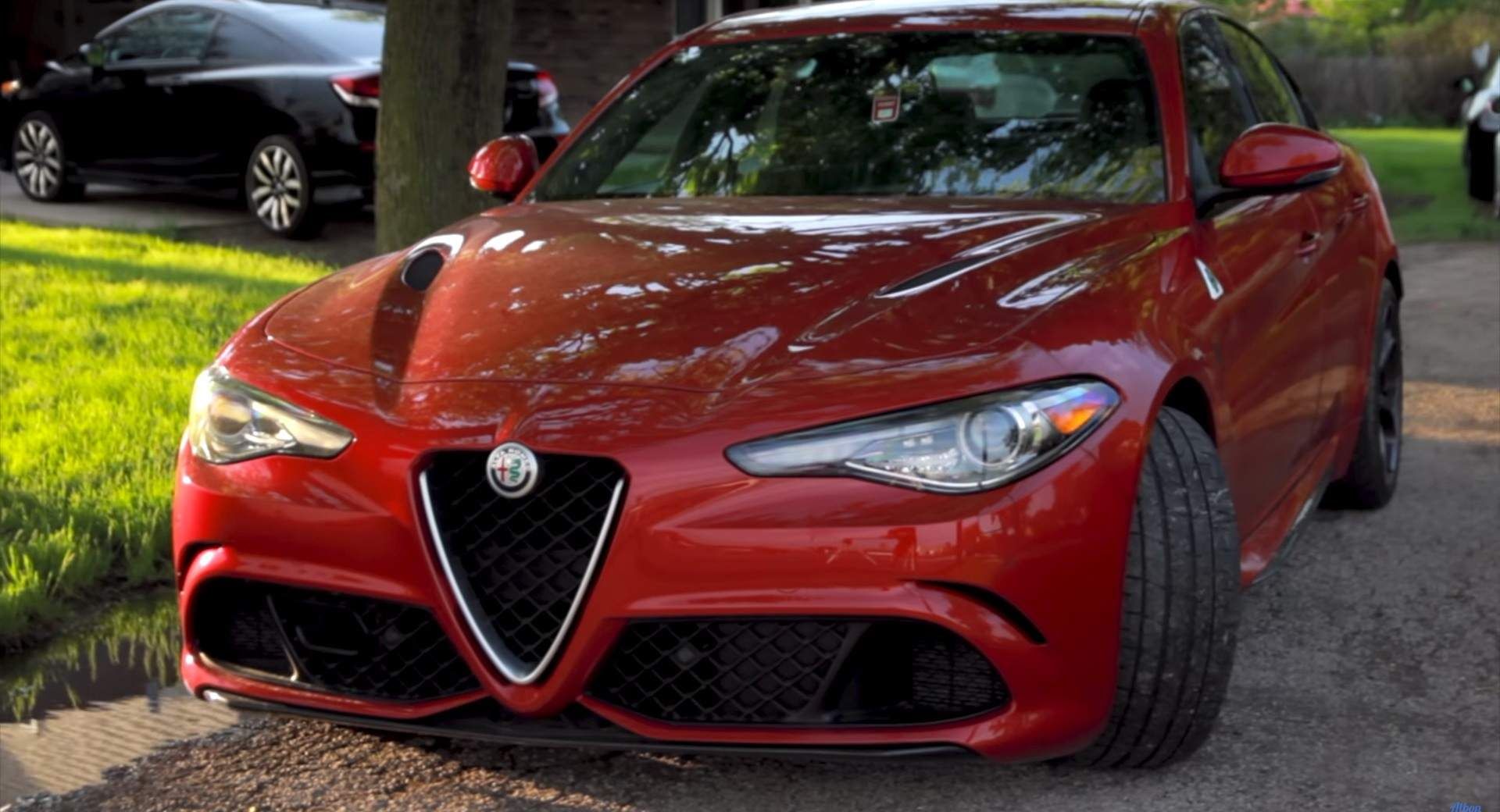 Alfa romeo giulia quadrifoglio exhaust deals mod