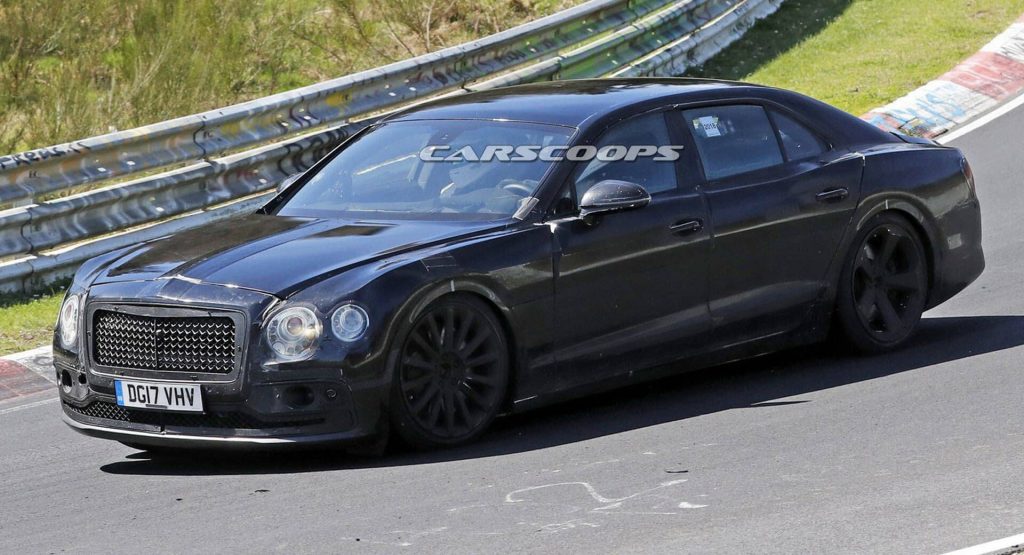  2019 Bentley Flying Spur Almost Ready Ahead Of Possible Unveiling Later This Year