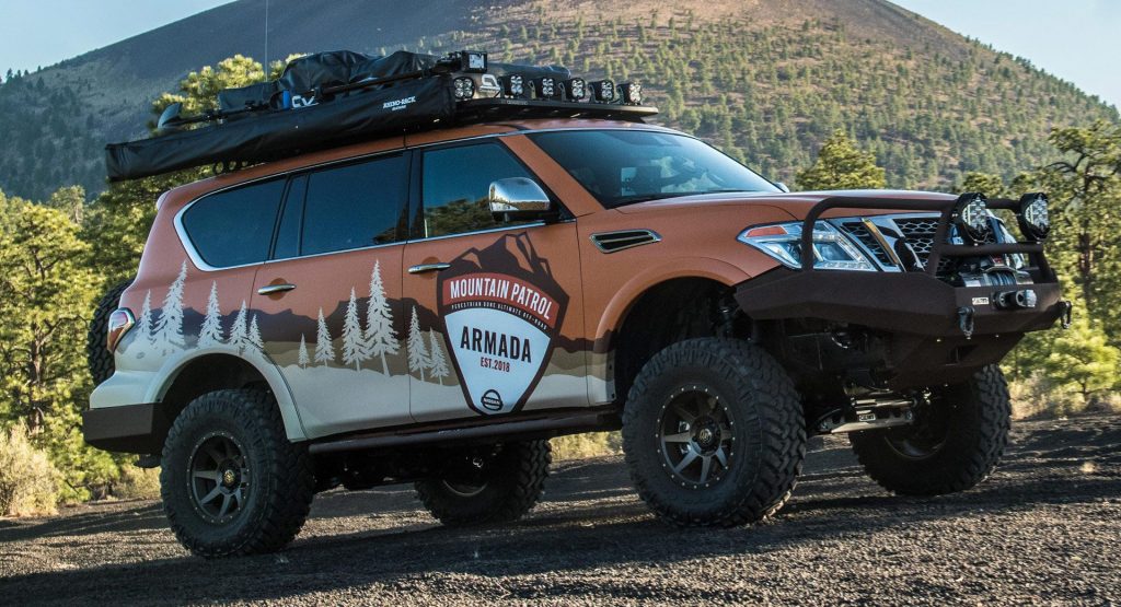  Nissan Armada Mountain Patrol Is One Big Overlanding Sport-Ute