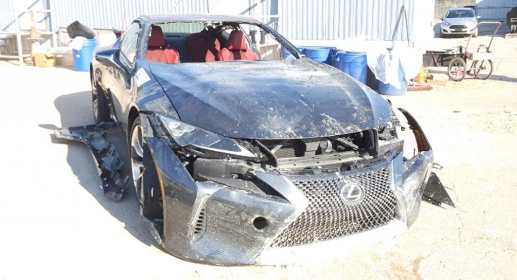  Stripped Lexus LC500 Will Leave You Scratching Your Head