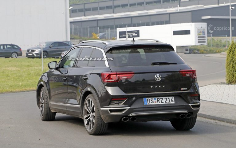 VW T-Roc R Looks Like A 305 HP Sleeper In Latest Spy Photos | Carscoops