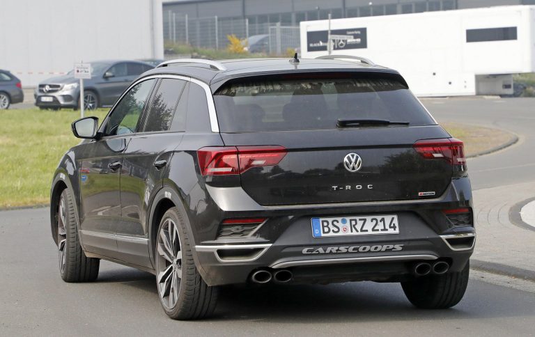 VW T-Roc R Looks Like A 305 HP Sleeper In Latest Spy Photos | Carscoops