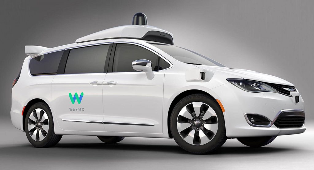  Waymo Orders Up To 62,000 Chrysler Pacifica Minivans As It Prepares To Launch Autonomous Ride-Hailing Service