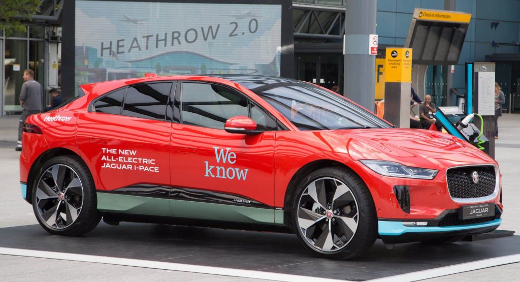  Jaguar I-PACE To Be Featured In Luxury EV Chauffeur Service At London Heathrow