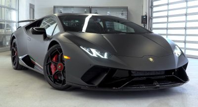 Lamborghini Huracan Performante Looks The Part In Matte Black | Carscoops