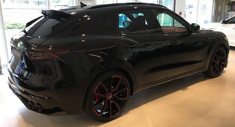 Startech S Blacked Out Maserati Levante Is As Sinister As It Gets Carscoops