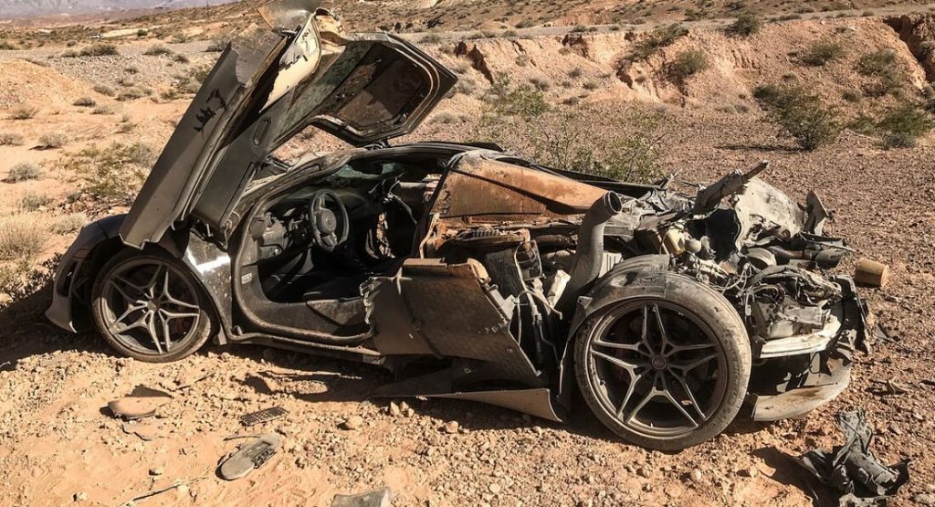  McLaren 720S Turned Into A Pile Of Junk Following Horrific Crash