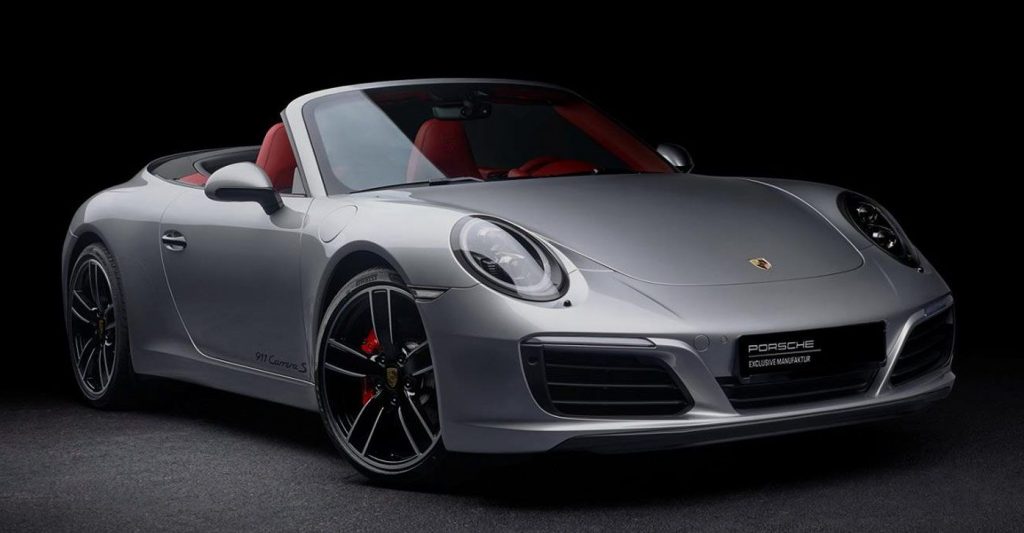  Porsche Exclusive Kept The Party Inside This 911 Cabrio