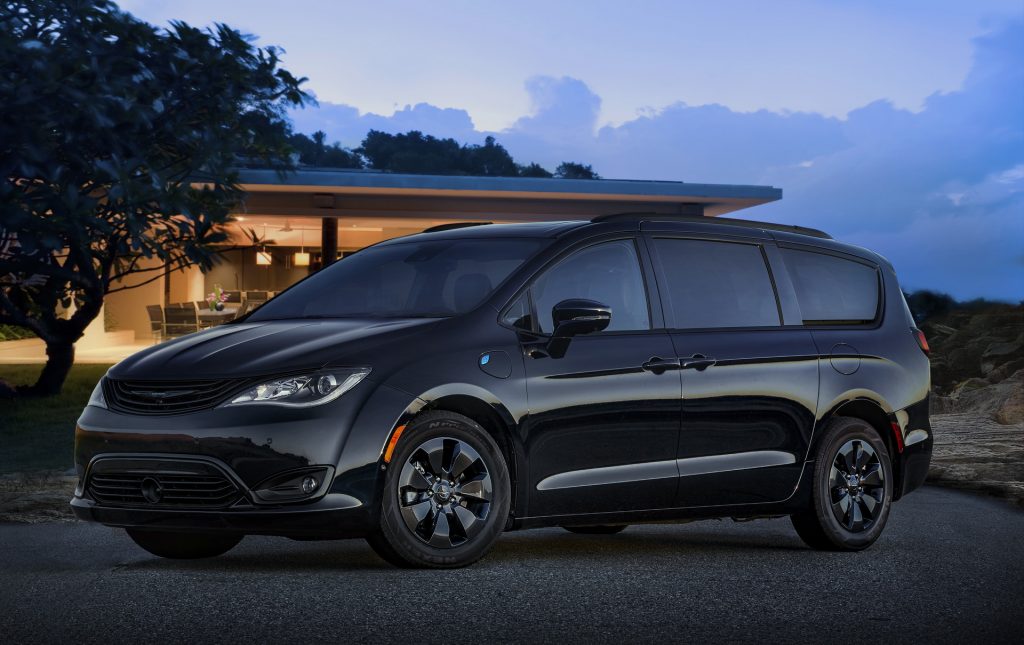 2019 Chrysler Pacifica Hybrid Now Available With S