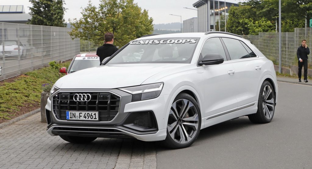  Audi SQ8 Caught Undisguised, Will Likely Feature 500 HP Hybrid V6