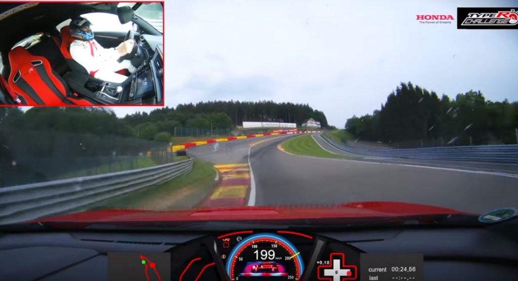  Watch Honda Civic Type R Set A Record Around Spa-Francorchamps