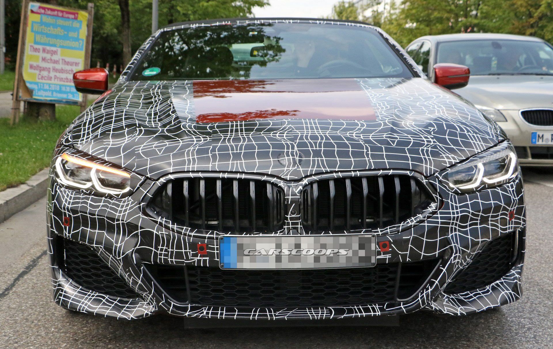 Bmw Series Convertible Caught Naked Ahead Of Next Weeks Unveiling Carscoops