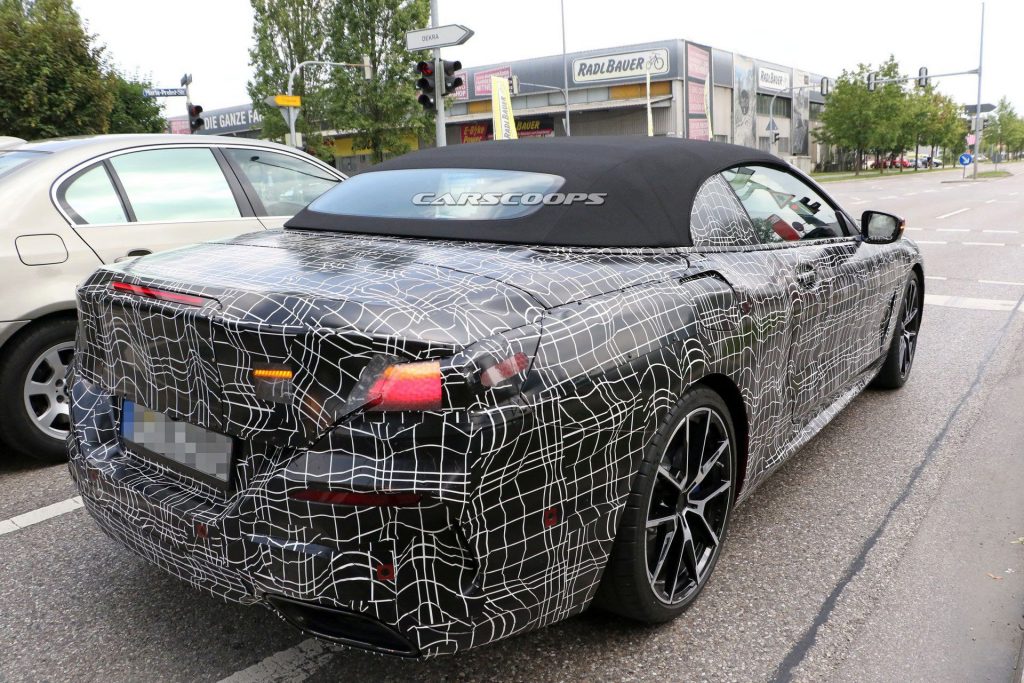 Bmw Series Convertible Caught Naked Ahead Of Next Weeks Unveiling Carscoops