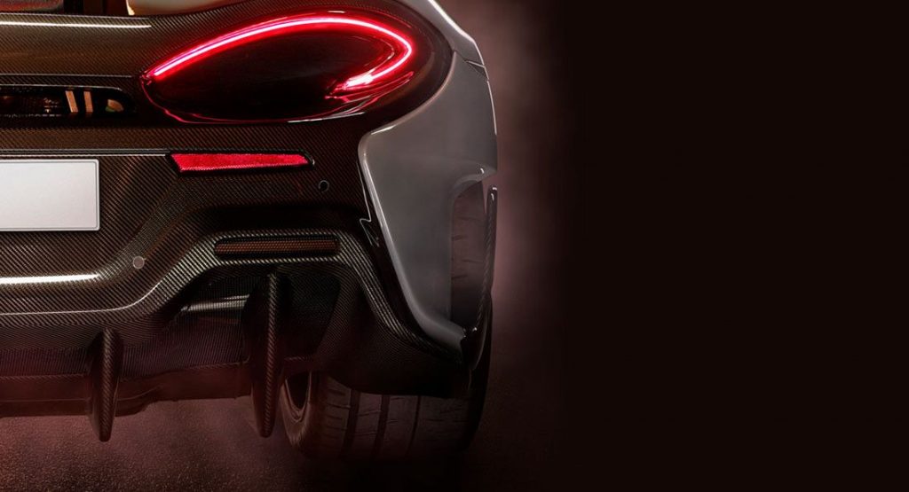  McLaren 570LT Teased With Revised Rear Fascia