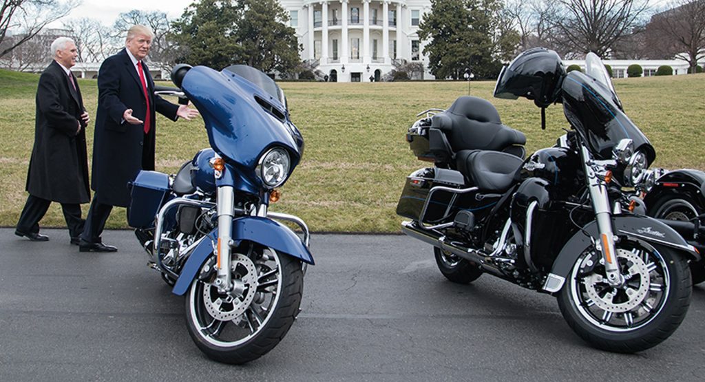  Trump Threatens Harley-Davidson Over Plan To Shift Some Production Overseas