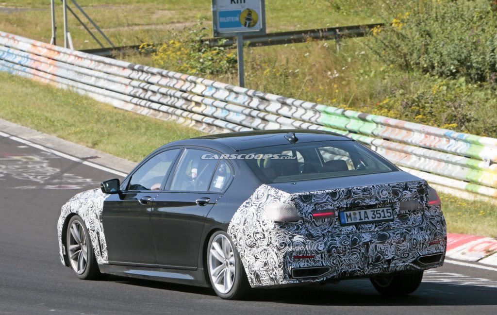 Facelifted 2019 BMW 7-Series Spied In Base And M760Li xDrive Forms ...