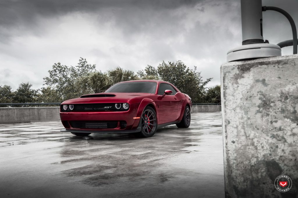 Dodge Challenger Demon Tries On New Aftermarket Wheels For Size | Carscoops