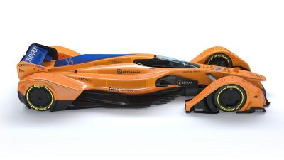 McLaren X2 Is Woking’s Orange Vision For The Future Of Formula One ...