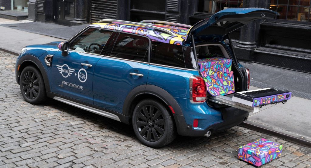  Mini’s Turned A Countryman Into A Piano On (Bigger) Wheels