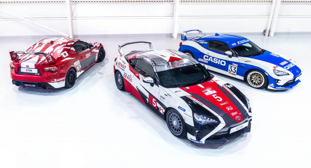  Toyota GT86 Celebrates Le Mans 24 Hours With Trio Of Heritage Liveried Models