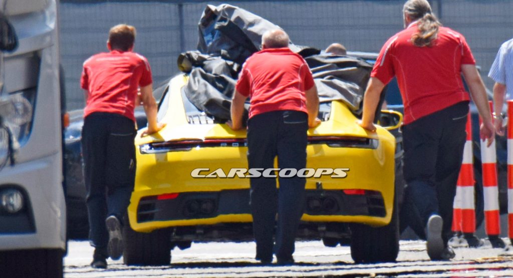  2019 Porsche 911 Caught Undisguised Out In The Open – Again