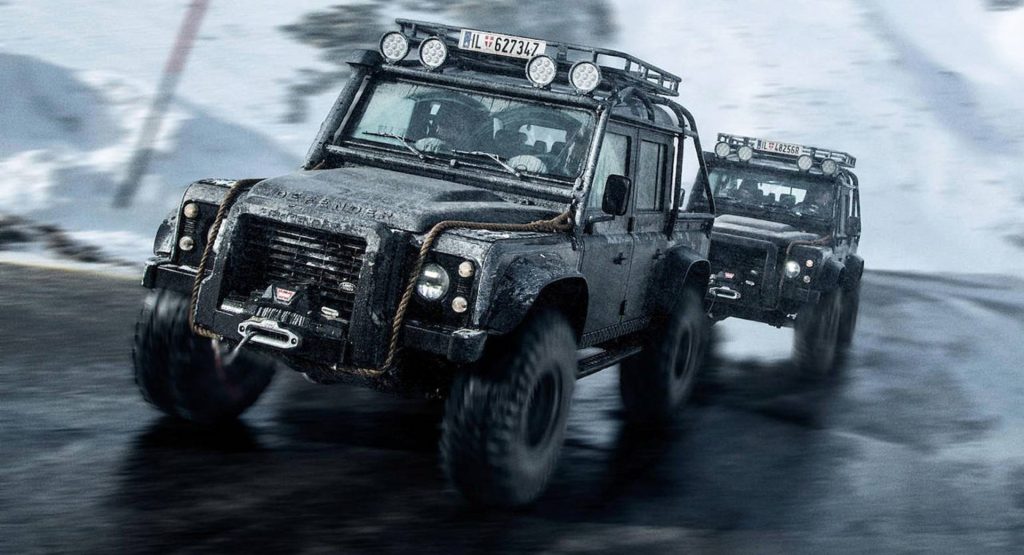  Channel Your Inner James Bond Villain With Land Rover Defender From Spectre