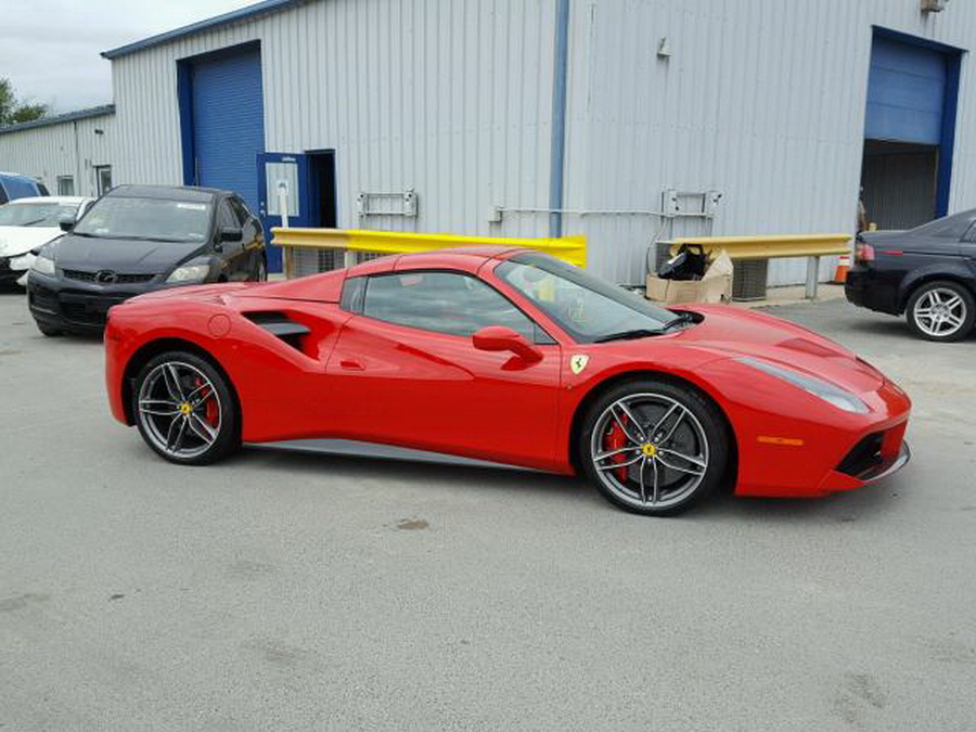 Is This Flood Damaged Ferrari 488 Spider Worth Salvaging Carscoops