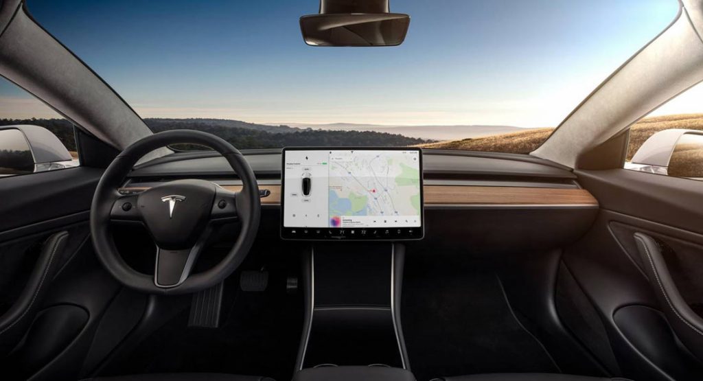 Tesla Model S And X To Get Model 3 Inspired Interior Carscoops