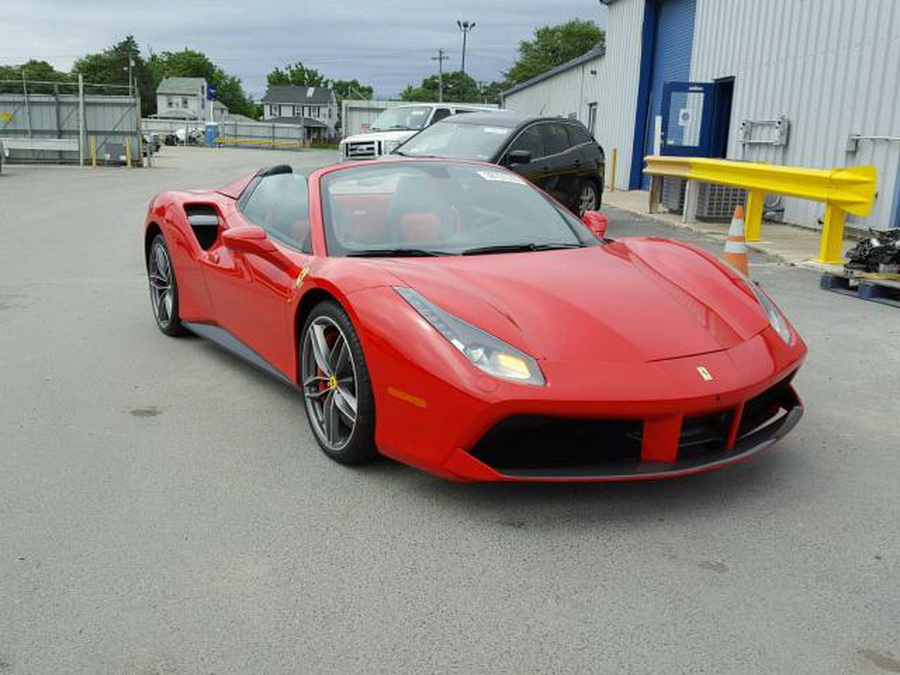 Is This Flood-Damaged Ferrari 488 Spider Worth Salvaging? | Carscoops