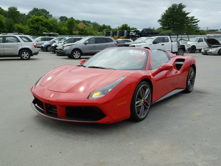 Is This Flood-Damaged Ferrari 488 Spider Worth Salvaging? | Carscoops