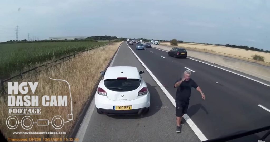  Drunk Brake Checker Gets A Lot More Than He Bargained For