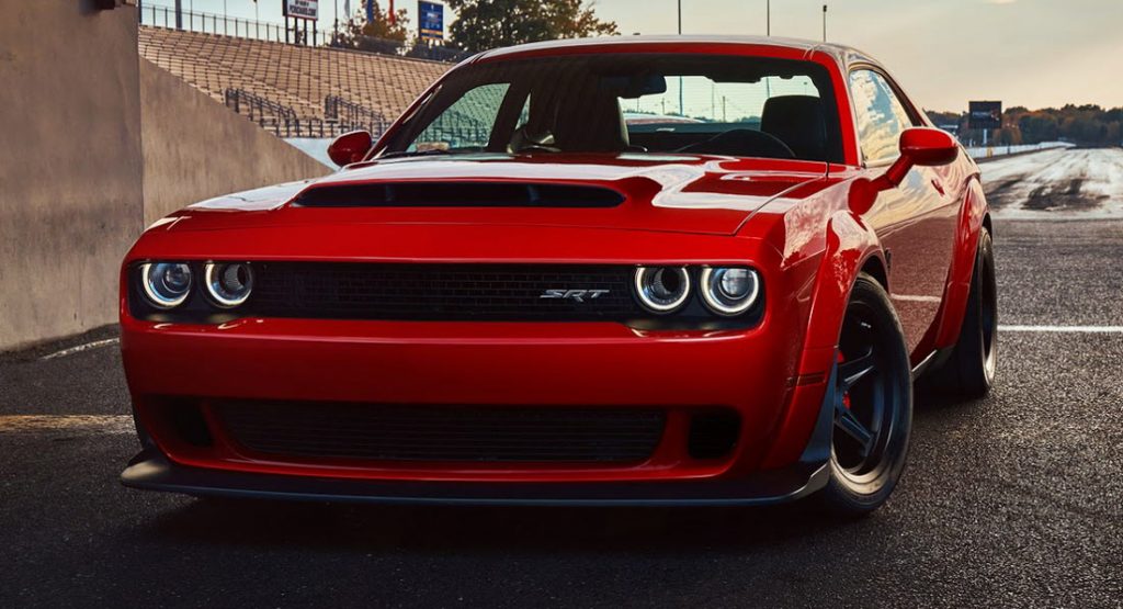  Dodge Demon Disclaimer Admits It’s No Match For Hybrids And EVs