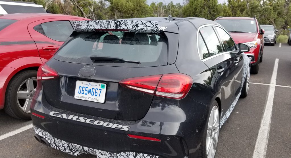  U Spy The New Mercedes-AMG A45 Testing Near The Grand Canyon