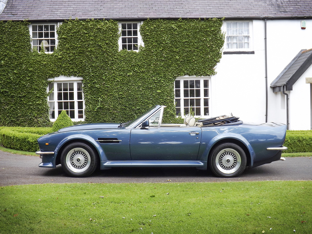 Rare 1987 Aston Martin Vantage Volante X-Pack Goes For $370k | Carscoops