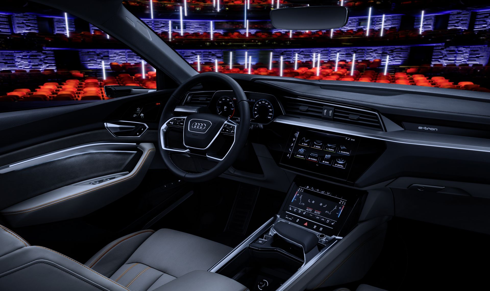 Audi Shows 2020 ETron Crossover's Cabin That Gets Door Screens Carscoops