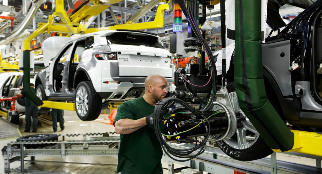  Jaguar Land Rover Says 40,000 Jobs At Risk From Bad Brexit Deal