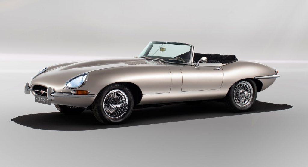  Jaguar Announces All-Electric E-Type Will Be Built