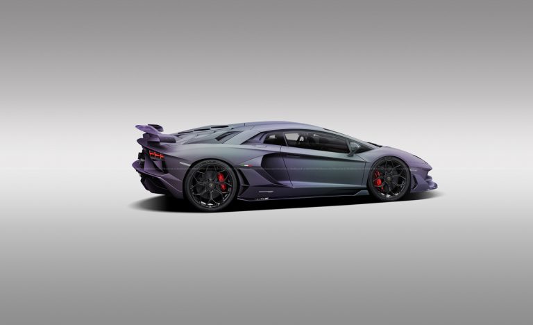 Lamborghini Aventador SVJ Portrayed In Three Distinct Paint Jobs ...